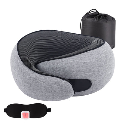 Memory Foam Travel Neck Pillow
