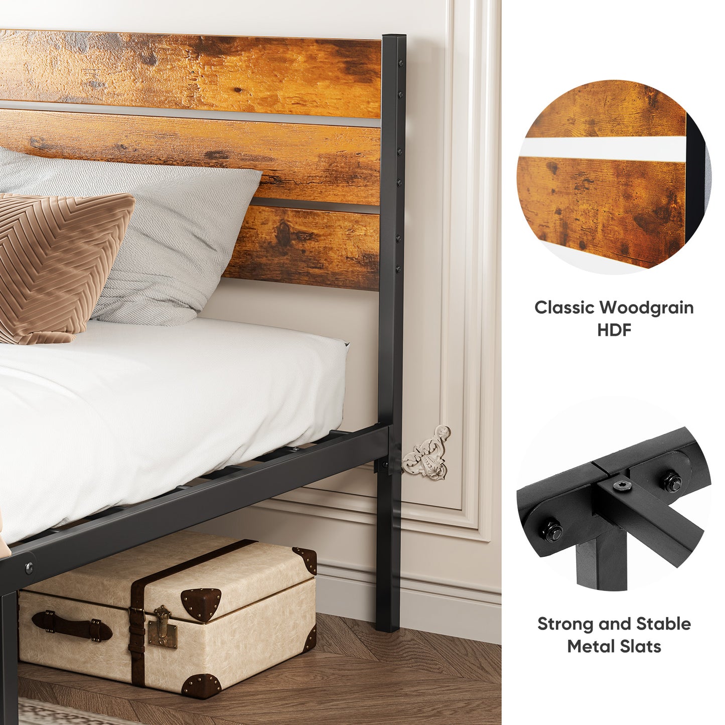 Metal Platform Bed Frame