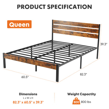 Metal Platform Bed Frame