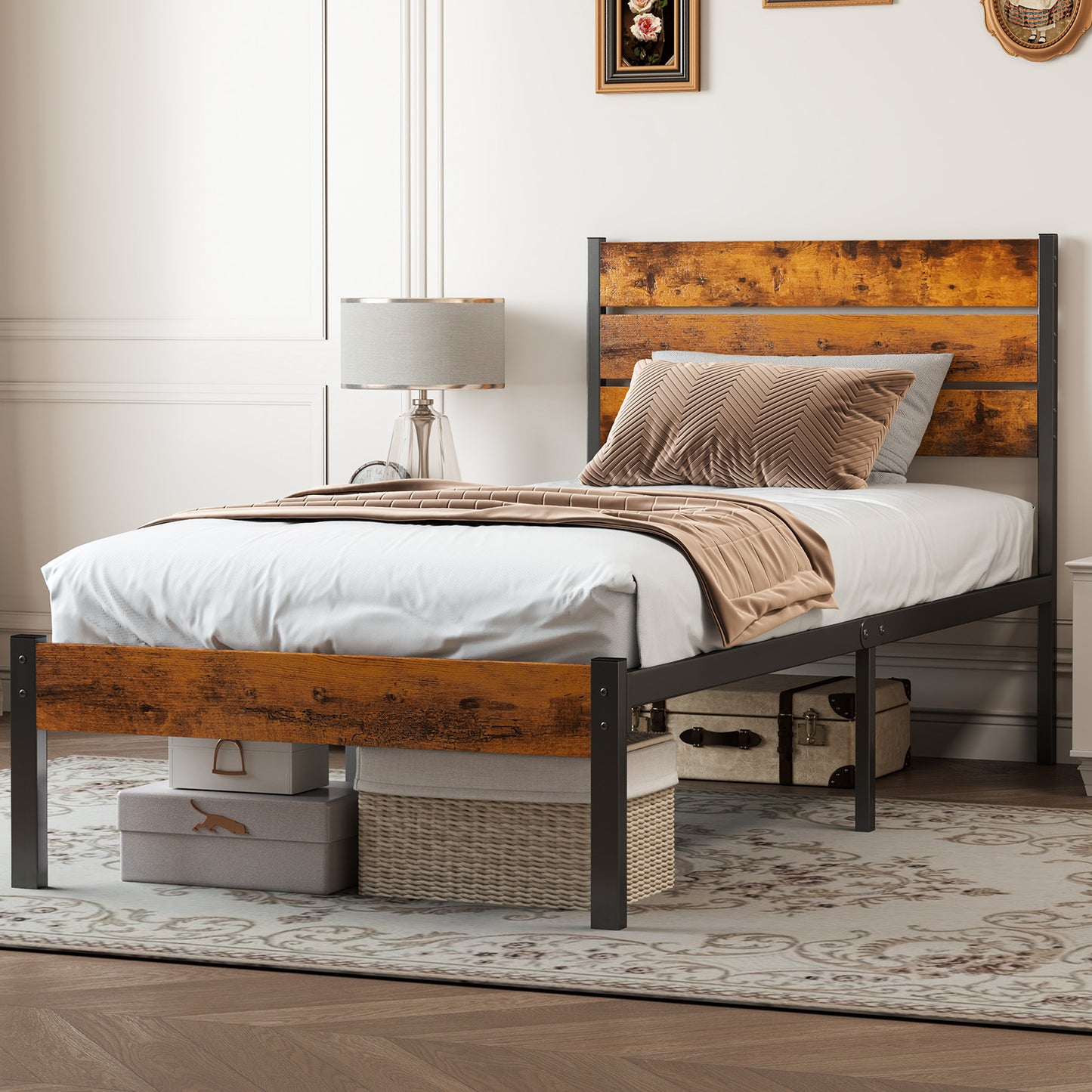 Metal Platform Bed Frame
