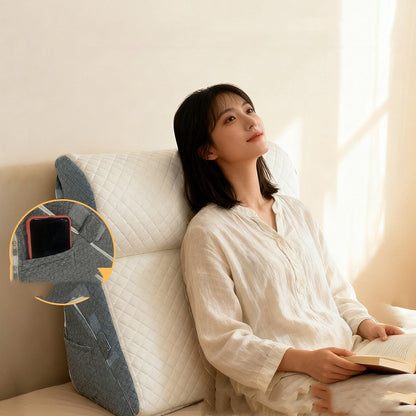 Women Soft Bag Half Lying Pillow Care