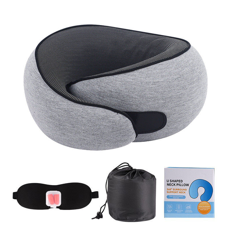 Memory Foam Travel Neck Pillow