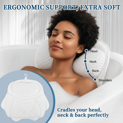 4D Penguin Butterfly Bathtub Pillow