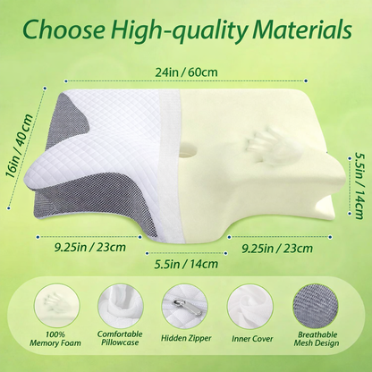 Memory Pillow For Home Sleep